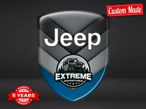 Jeep Emblemas Empresa Coche Pro Máximo Resistentes Diseño 